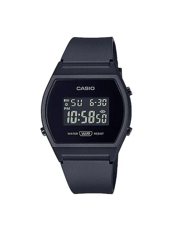 Часы CASIO Sports Waterproof Unisex Mens Black Digital — изображение 1 из 4, оттенок черный