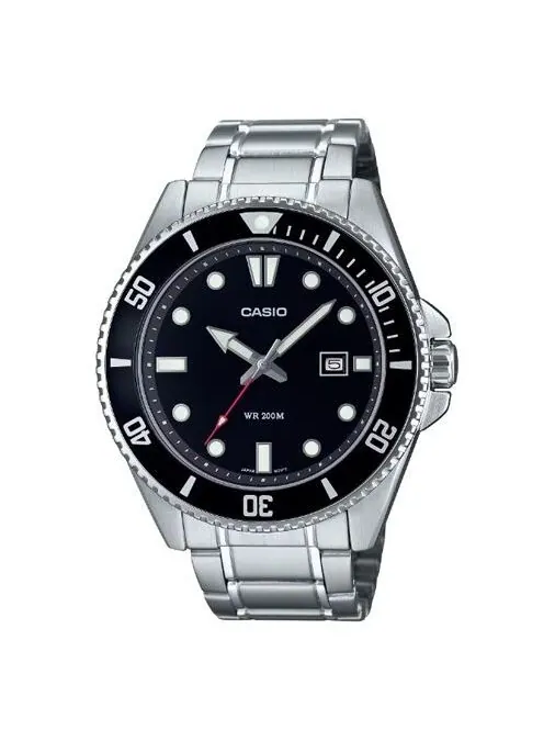 Часы analog 'silver' Casio — изображение 1 из 1, оттенок серебристый/черный