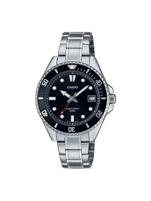 Часы analog 'silver' Casio — изображение 1 из 1, оттенок серебристый/черный