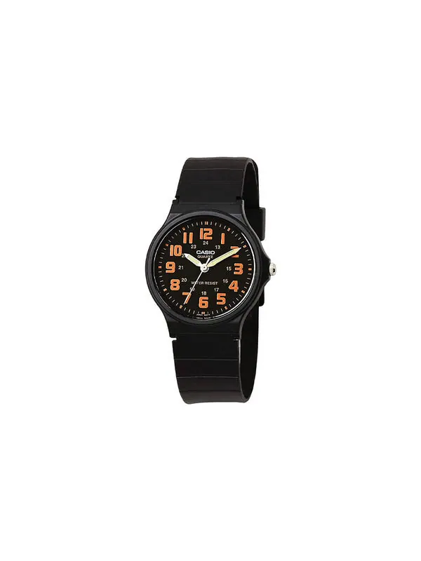 Часы CASIO Waterproof Quartz Mens Black Analog — изображение 2 из 4, оттенок черный
