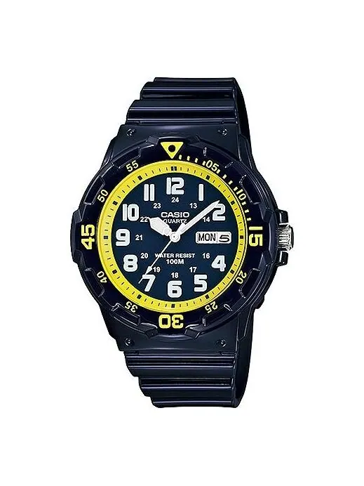 Часы Men's CASIO Outdoor Minimalistic Retro Sports quartz Watch Strap Mens Blue Analog — изображение 1 из 3, оттенок синий