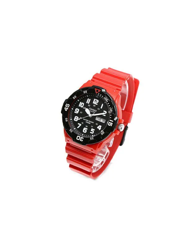 Часы CASIO Male YOUTH Japan / South Korea Fashion Sports Mens Red Analog — изображение 3 из 4, оттенок красный