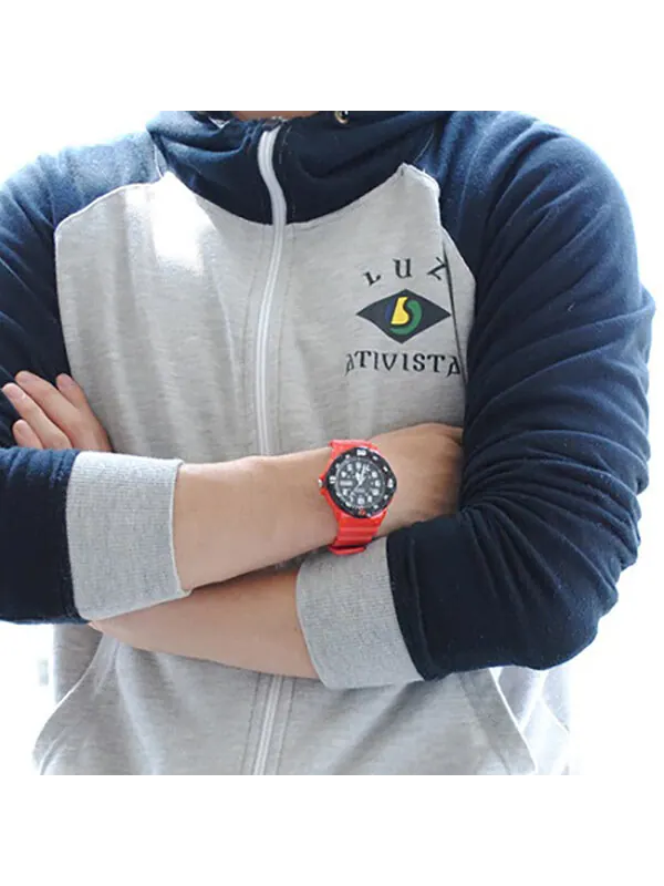 Часы CASIO Male YOUTH Japan / South Korea Fashion Sports Mens Red Analog — изображение 4 из 4, оттенок красный