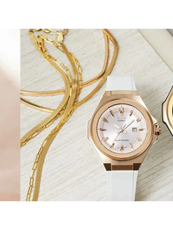 Часы CASIO Baby-G 'White Copper' — изображение 3 из 4, оттенок золотистый