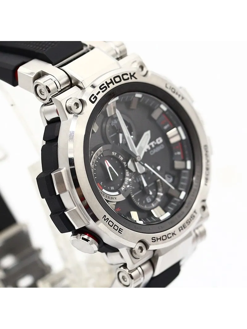 Часы CASIO G-Shock MT-G 'Black Silver' — изображение 6 из 6, оттенок черный серебристый