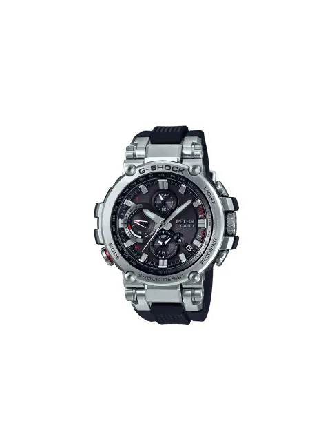 Часы CASIO G-Shock MT-G 'Black Silver' — изображение 2 из 4, оттенок черный серебристый