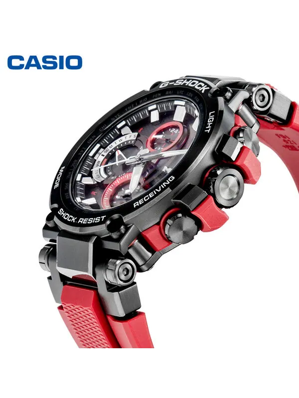 Часы CASIO G-Shock MT-G 'Black Red' — изображение 3 из 4, оттенок красный/черный