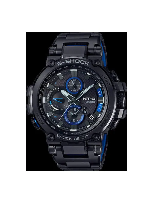 Часы CASIO G-Shock MT-G 'Black' — изображение 1 из 4, оттенок синий