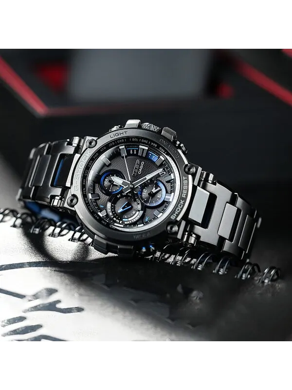 Часы CASIO G-Shock MT-G 'Black' — изображение 3 из 4, оттенок синий