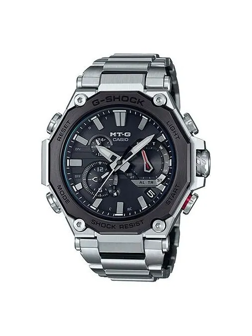Часы CASIO G-Shock MT-G 'Silver' — изображение 1 из 4, оттенок черный