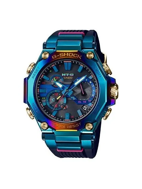 Часы CASIO G-Shock MT-G 'Blue' — изображение 1 из 4, оттенок синий