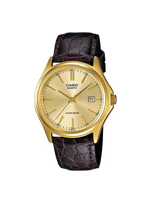 Часы CASIO Male DRESS Japan / South Korea Fashion Mens Gold Analog — изображение 1 из 4, оттенок золото