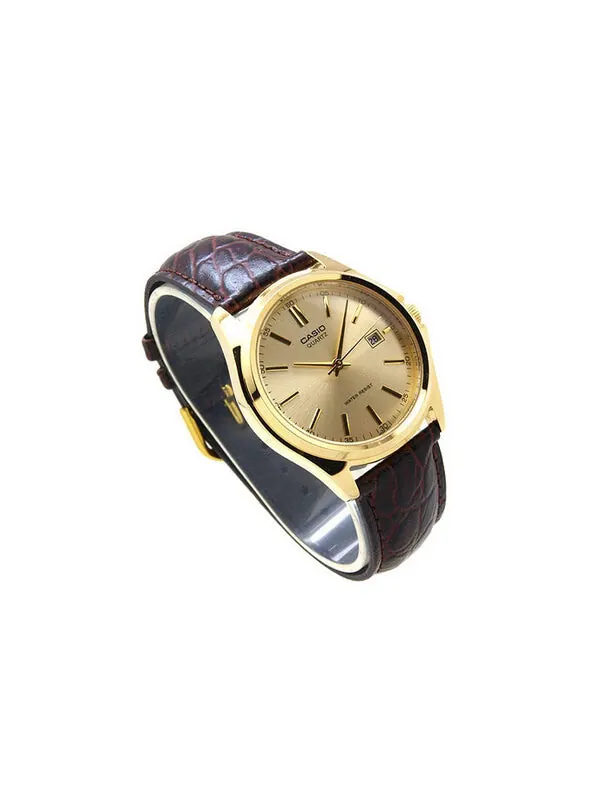 Часы CASIO Male DRESS Japan / South Korea Fashion Mens Gold Analog — изображение 2 из 4, оттенок золото
