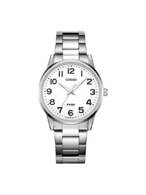 Часы Casio Influencer Analog Watch 'Silver White' — изображение 1 из 4, оттенок серебряный