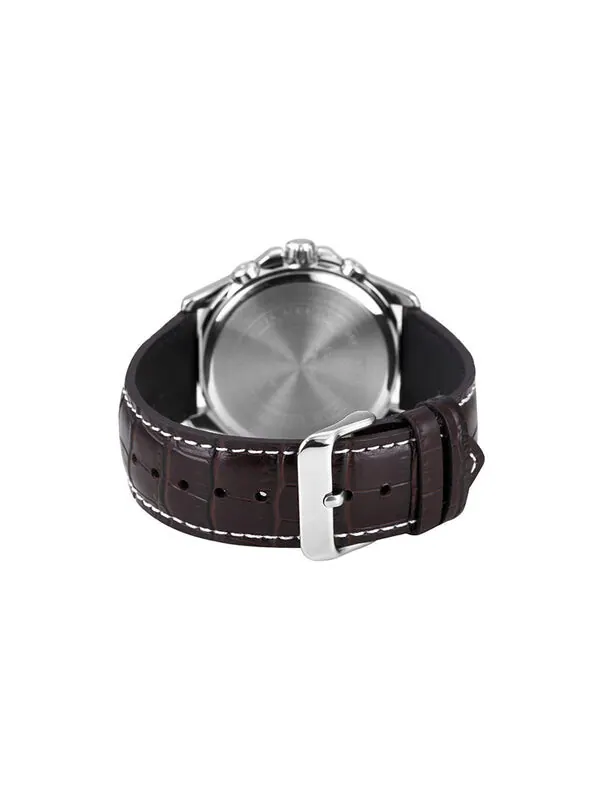 Часы CASIO Men's ENTICER Wrist Red/Brown Waterproof Mens Red/Brown Analog — изображение 3 из 4, оттенок красный/коричневый