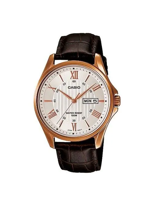 Часы CASIO DRESSSerieses Men's White Quartz Waterproof White Dial White Analog — изображение 1 из 4, оттенок белый