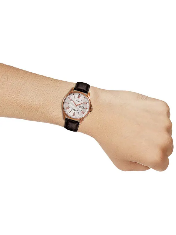 Часы CASIO DRESSSerieses Men's White Quartz Waterproof White Dial White Analog — изображение 4 из 4, оттенок белый