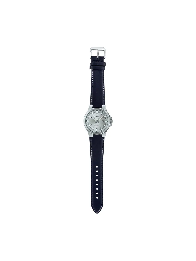 Часы CASIO Quartz Waterproof Mens Silver Analog — изображение 5 из 5, оттенок серебряный