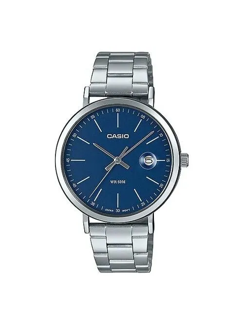 Часы CASIO Male DRESS Japan / South Korea Fashion Sports Blue Analog — изображение 1 из 4, оттенок синий