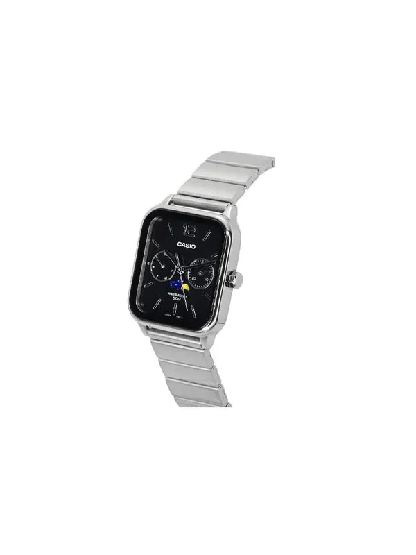 Часы analog 'silver black' Casio — изображение 3 из 4, оттенок серебристый/черный