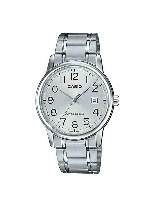 Часы CASIO DRESS Series Retro Sports Watch Silver Analog — изображение 1 из 2, оттенок серебряный