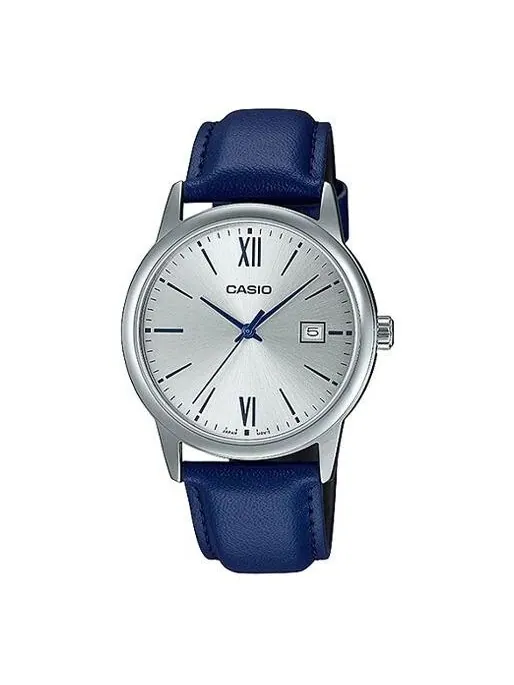 Часы CASIO Quartz Waterproof Mens Silver Analog — изображение 1 из 4, оттенок серебряный