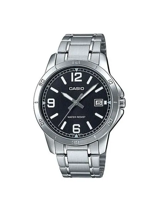 Часы analog 'silver' Casio — изображение 1 из 4, оттенок серебристый/черный