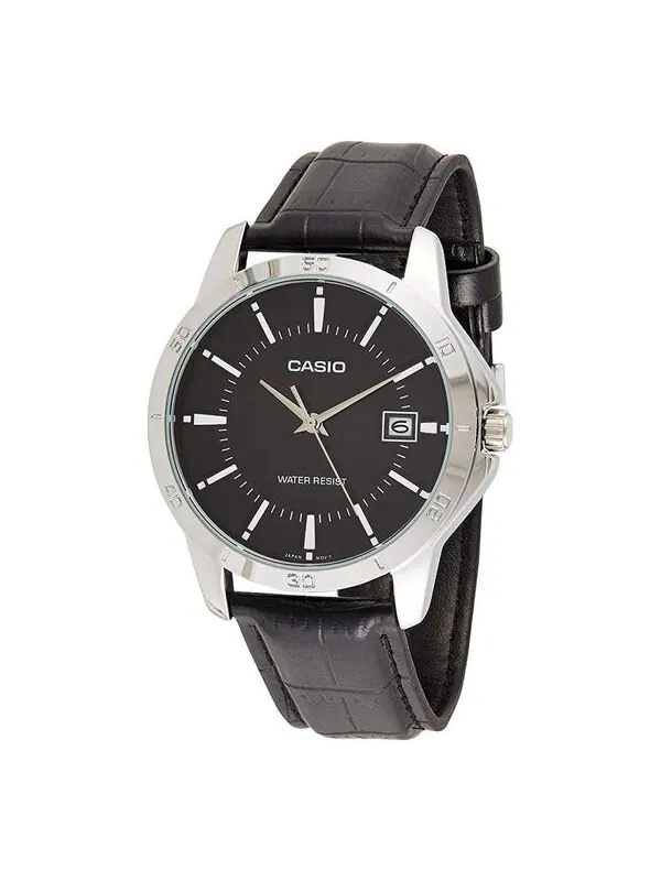 Часы CASIO Quartz Limited Edition Waterproof Mens Black Analog — изображение 1 из 4, оттенок черный
