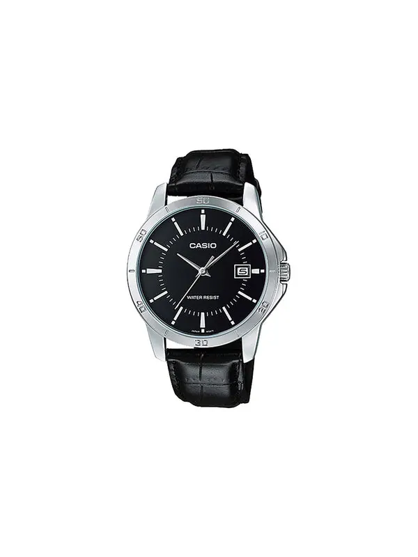 Часы CASIO Quartz Limited Edition Waterproof Mens Black Analog — изображение 2 из 4, оттенок черный