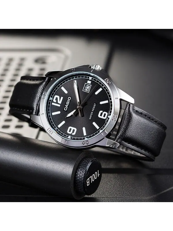 Часы CASIO Quartz Limited Edition Mens Black Analog — изображение 3 из 4, оттенок черный