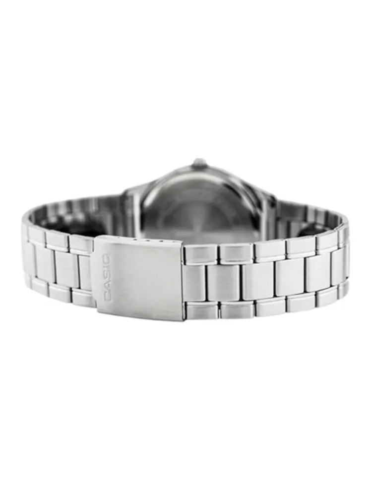 Часы Casio, арт. MTP-V006D-1B, серебро/черный — изображение 4 из 6, оттенок серебряный