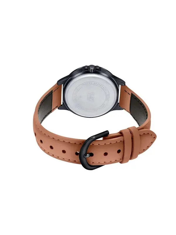 Часы Casio Dress Classic Analog Watch 'Brown Black' — изображение 2 из 4, оттенок коричневый