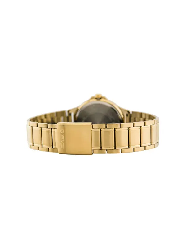 Часы Men's CASIO DRESS Series waterproof Stainless Steel Color Mens Gold Analog — изображение 2 из 2, оттенок золото