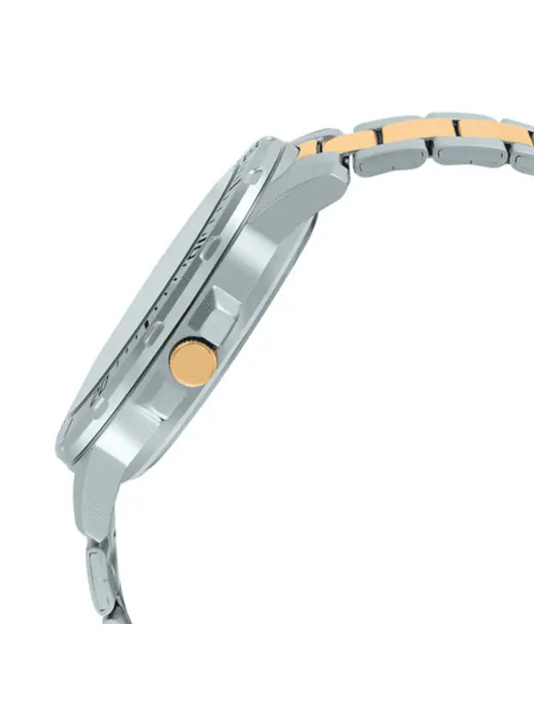 Часы CASIO Stainless Steel Strap Quartz Waterproof Mens Silver Analog — изображение 3 из 3, оттенок серебряный