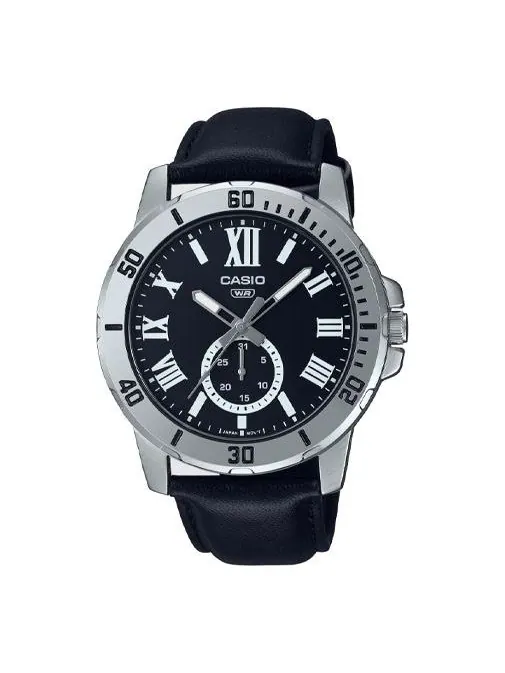 Часы analog 'black' Casio — изображение 1 из 1, оттенок черный/серебристый