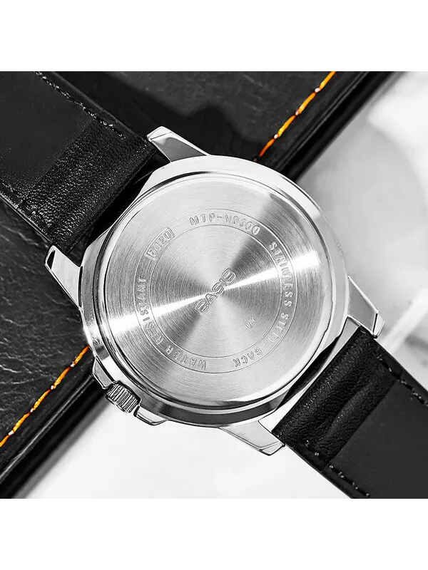 Часы CASIO ENTICER Series Vintagees Black Analog — изображение 4 из 4, оттенок черный