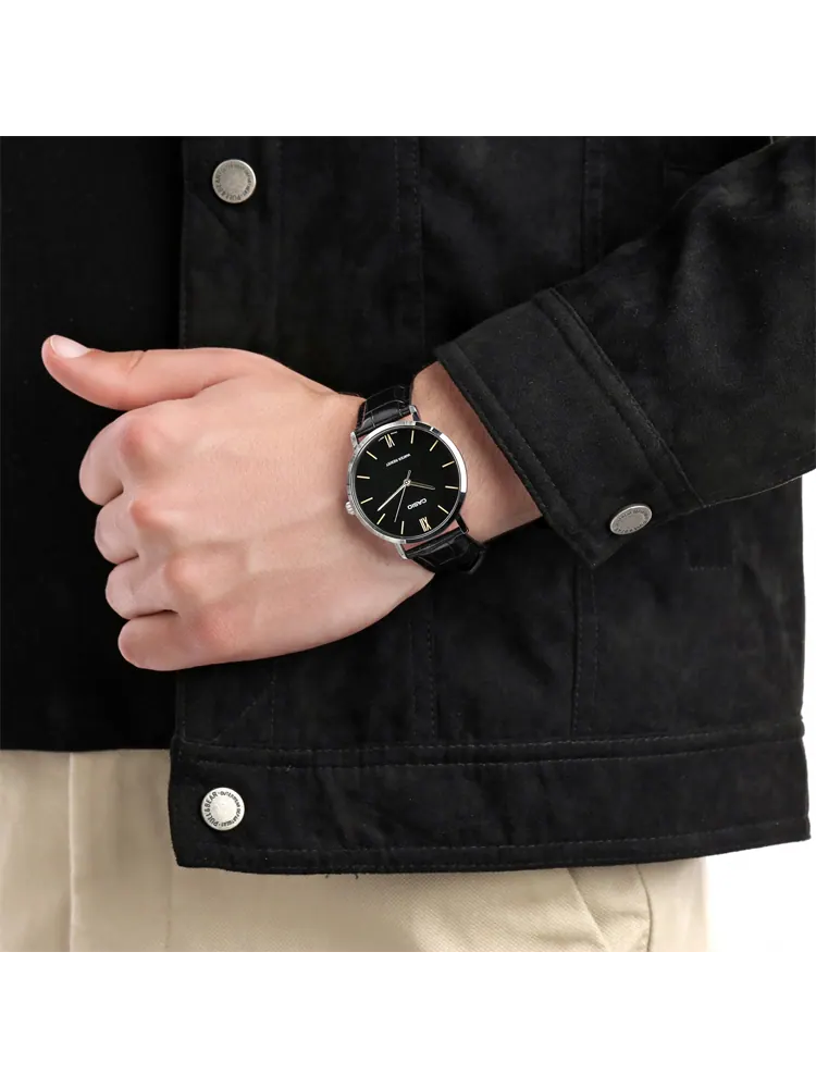 Часы Casio Enticer Men MTP-VT01 Series, арт. MTP-VT01B-1B — изображение 6 из 6, оттенок черный
