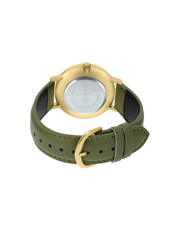 Часы CASIO Quartz Waterproof Mens Dark Green Analog — изображение 3 из 4, оттенок темный зеленый