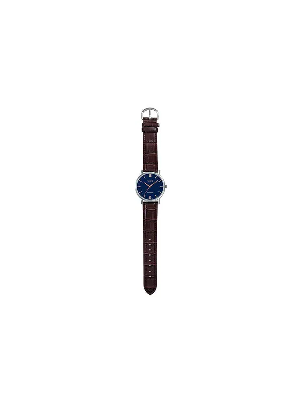 Часы Casio Angel Business Analog Watch 'Dark rwn Blue' — изображение 3 из 4, оттенок синий