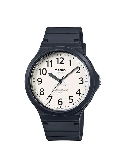 Часы CASIO Waterproof Sports Mens Black Analog — изображение 1 из 4, оттенок черный