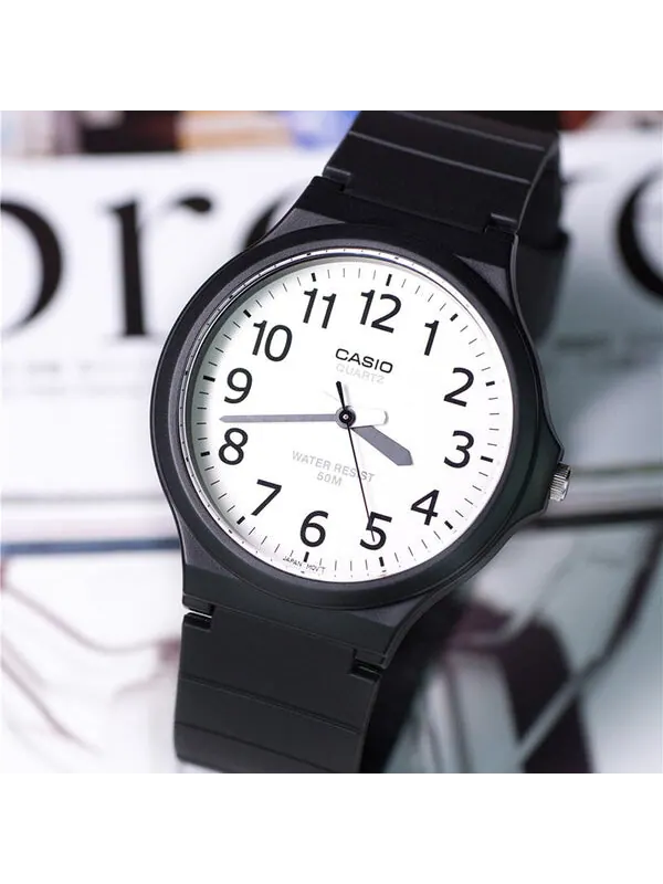 Часы CASIO Waterproof Sports Mens Black Analog — изображение 2 из 4, оттенок черный