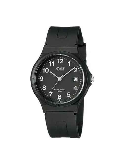 Часы Men's CASIO YOUTH Series Black Waterproof Quartz 40mm 36.1mm Watch Mens Analog — изображение 1 из 1, оттенок мульти