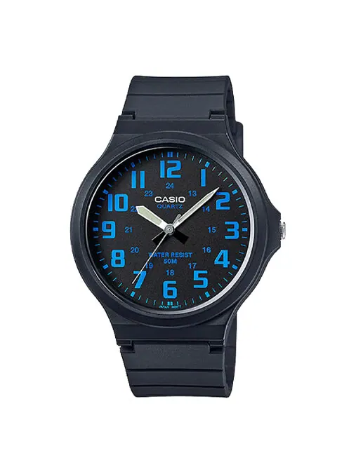 Часы Men's CASIO Quartz Resin Strap Watch Case Black Dial 50m Waterproof 48*43.6*10.3mm Black — изображение 1 из 4