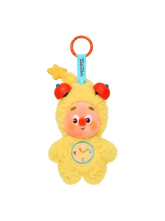 Мягкий кулон Pop Mart «Twinkle Twinkle Be a Little Star» с надписью «Проснись! Сонный!» — изображение 1 из 1, оттенок мульти