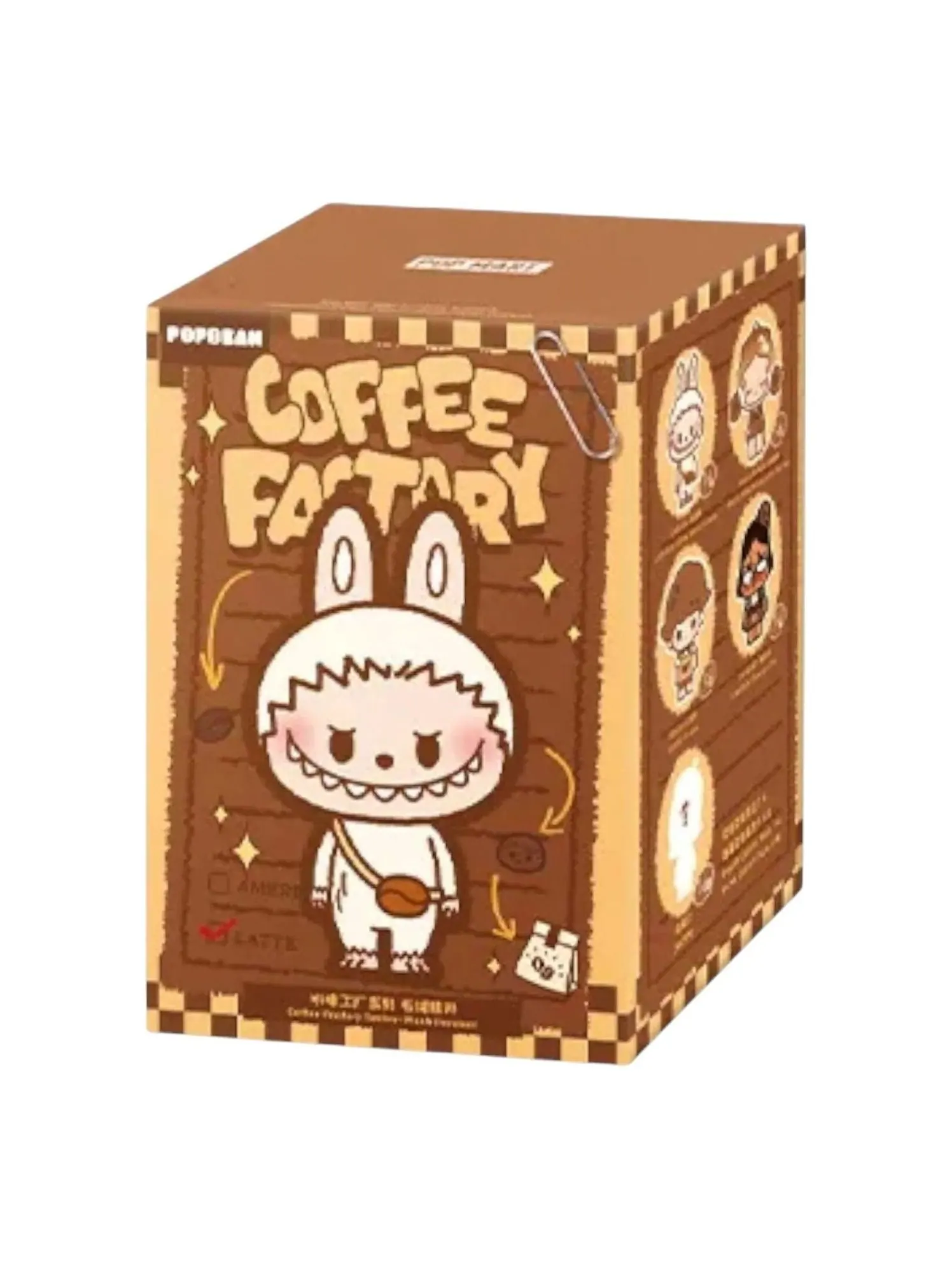 Мягкий кулон Pop Mart Pop Bean Coffee Factory в запечатанной коробке (1 непрозрачная коробка) — изображение 1 из 1