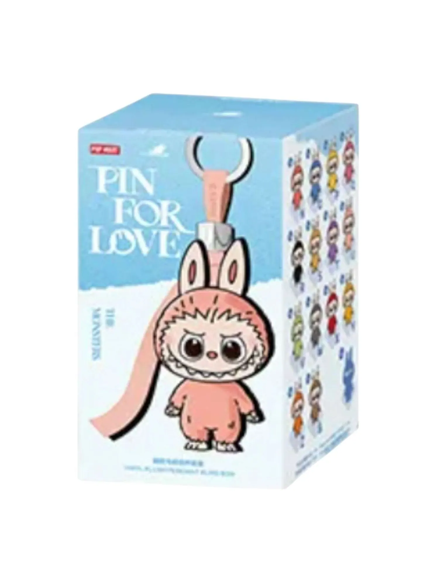 Мягкий кулон Pop Mart The Monsters Labubu Pin for Love в закрытой коробке (Новая Зеландия) (1 коробка) — изображение 1 из 1