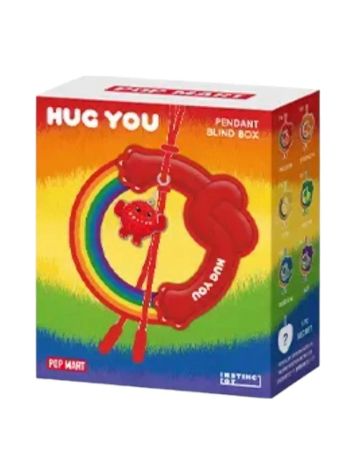 Кулон Pop Mart INSTINCTOY Hugs You, запечатанный футляр (1 шт. в закрытой упаковке) — изображение 1 из 1, оттенок мульти