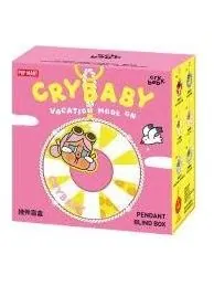 Кулон Pop Mart CRYBABY из серии Vacation Mode On, запечатанный в коробке (1 непрозрачная коробка) — изображение 1 из 1