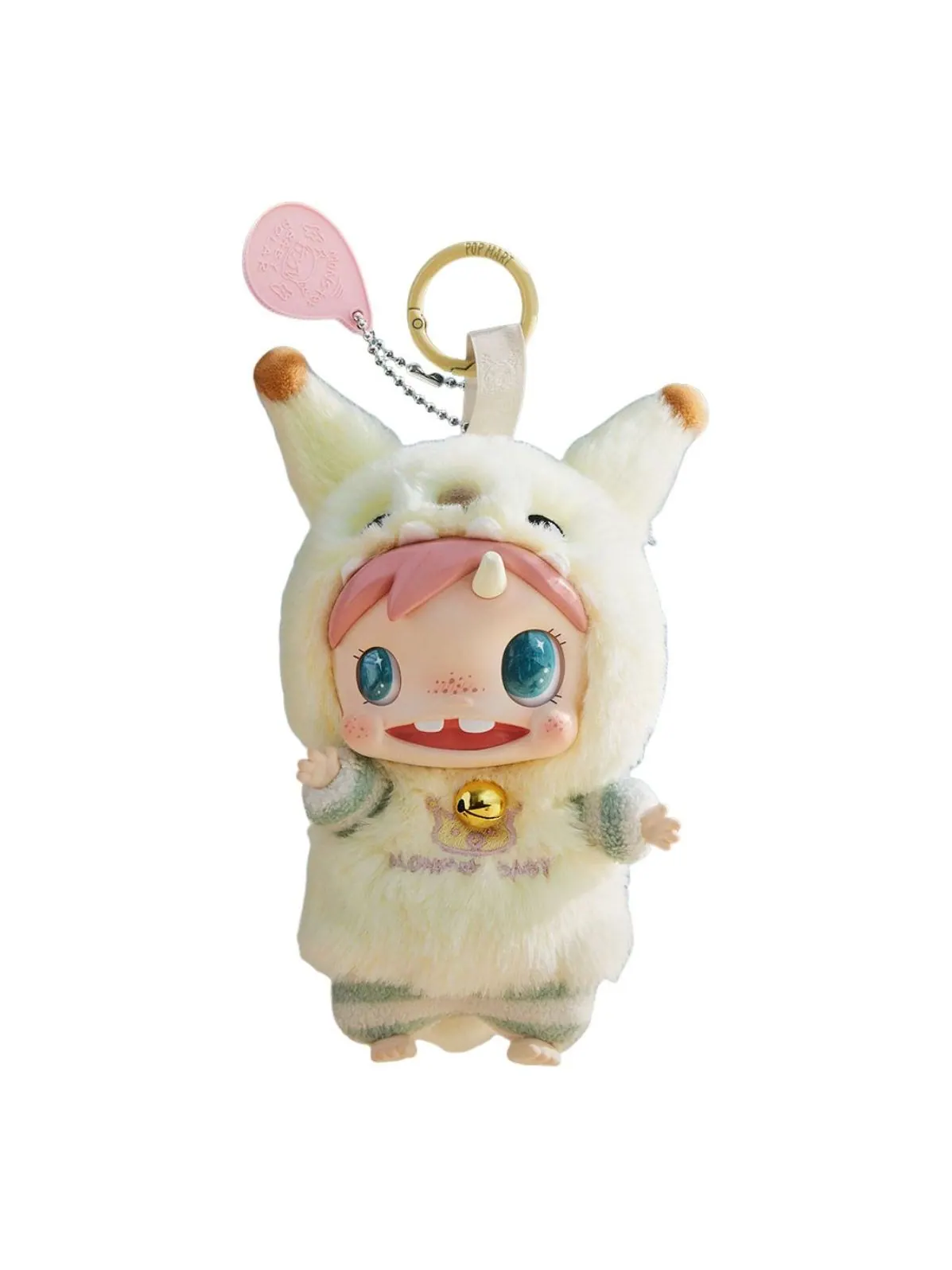Мягкий кулон Pop Mart Polar Monsterbaby Plush Collection Ver.1 'Snokm' — изображение 1 из 1, оттенок мульти