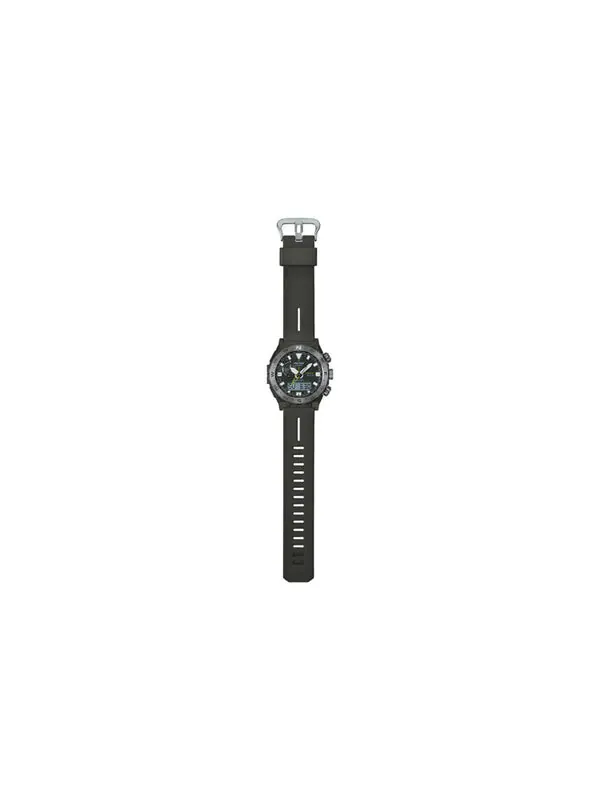 Часы Casio Pro Trek Mountaineering Analog-Digital Watch 'Green Metallic' — изображение 3 из 4, оттенок черный